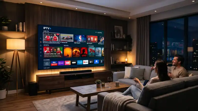 Streaming HD 4K avec l'abonnement Atlas Pro ONTV sur Smart TV